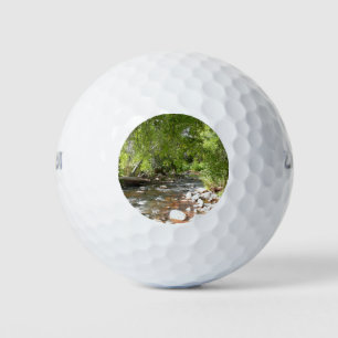 Oak Creek II in Sedona Arizona Nature Photography Golf Balls