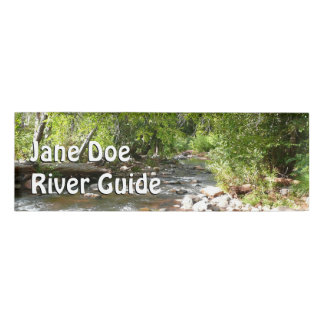 Oak Creek II in Sedona Arizona Nature Photography Name Tag