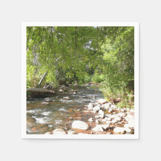 Oak Creek II in Sedona Arizona Nature Photography Napkin
