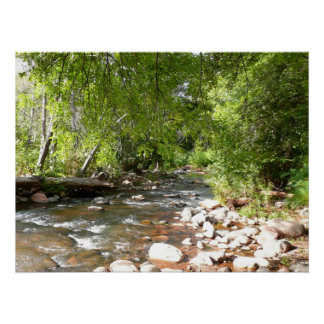 Oak Creek II in Sedona Arizona Nature Photography Poster