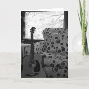 "Oak Grove Guitar" Birthday Card