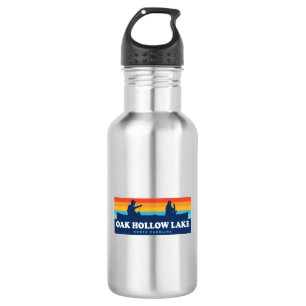 Oak Hollow Lake North Carolina Canoe 532 Ml Water Bottle