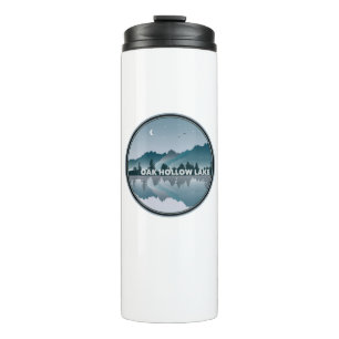 Oak Hollow Lake North Carolina Reflection Thermal Tumbler
