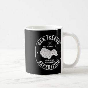 Oak Island Expedition Treasure Hunt Retro Mystery Coffee Mug