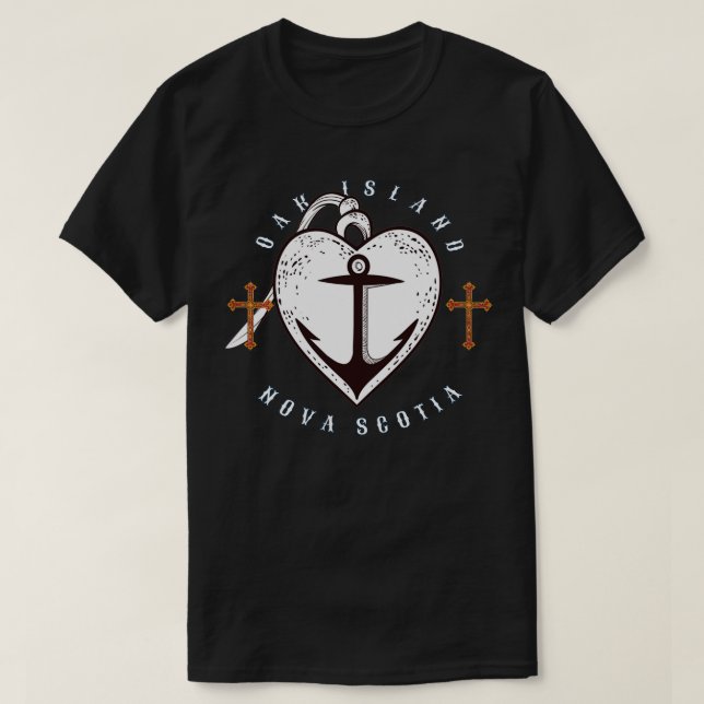 Oak Island Pullover  (Design Front)