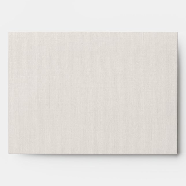 Oak & Ivory Wedding Envelope (Front)