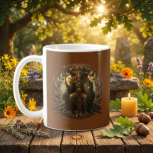 Oak King Summer Solstice British Folklore Pagan