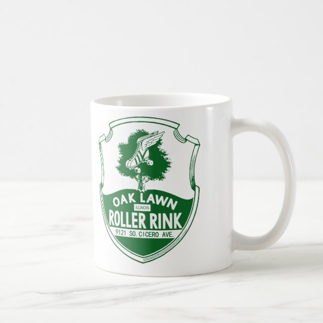 Oak Lawn Roller Rink, Oak Lawn, Illinois Coffee Mug (Right)