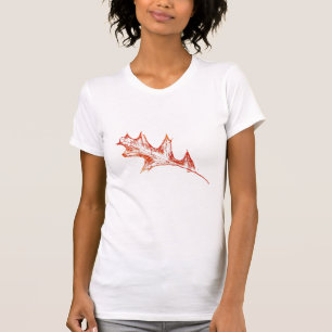 Oak Leaf in Red t-shirt
