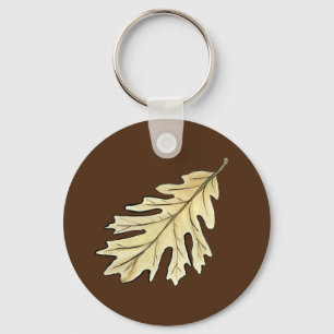 Oak Leaf Key Ring