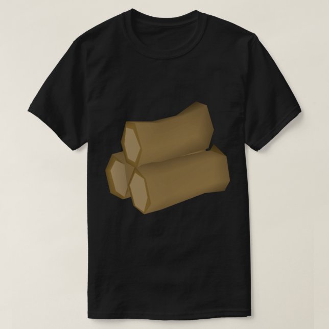 Oak Logs Runescape   T-Shirt (Design Front)