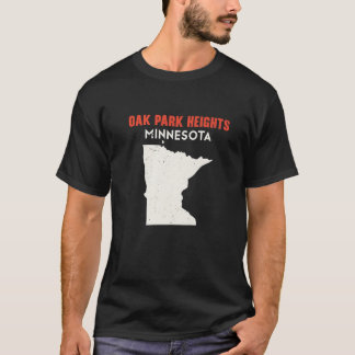 Oak Park Heights Minnesota USA State America Trave T-Shirt