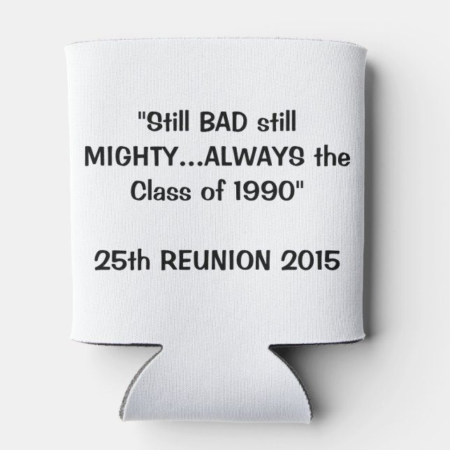 OAK RIDGE HS CLASS OF 1990 Reunion Can Cooler (Back)