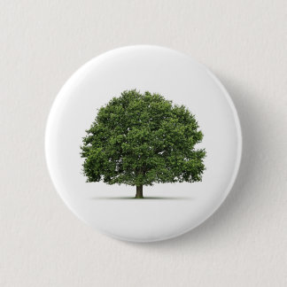 Oak Tree 6 Cm Round Badge
