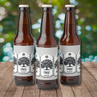 Oak Tree Ale Beer Label