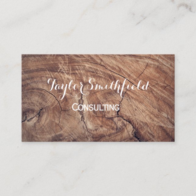 oak tree business card (Front)
