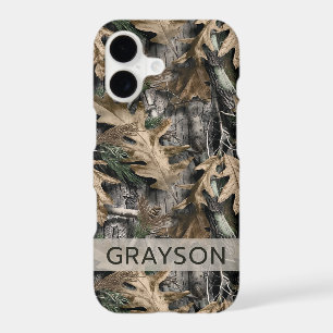 Oak Tree Camouflage Personalised Case-Mate iPhone