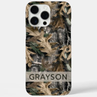 Oak Tree Camouflage Personalised Case-Mate iPhone