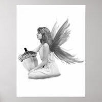 Oak Tree Fairy with Acorn