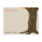 Oak Tree Fall Wedding Thank You Card