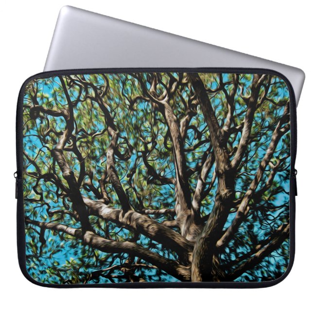 Oak Tree Laptop Sleeve (Front)