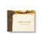 Oak Tree Wrapped Canvas Art - Orange