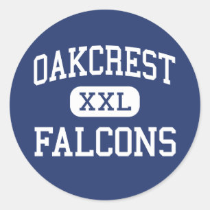 Oakcrest - Falcons - High - Mays Landing Classic Round Sticker