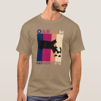 Oakham Massachusetts Oversized T-Shirt