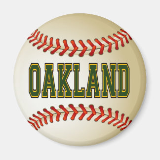 OAKLAND BASEBALL MAGNET