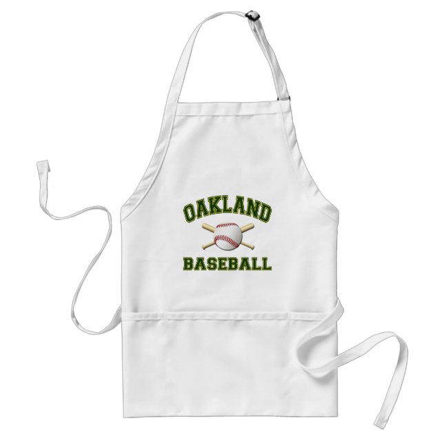 OAKLAND BASEBALL STANDARD APRON (Front)