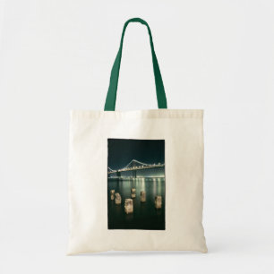 Oakland Bay Bridge @ Night Tote Bag
