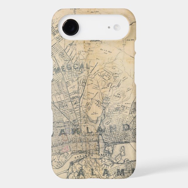 Oakland, Berkeley, Alameda Case-Mate iPhone Case (Back)