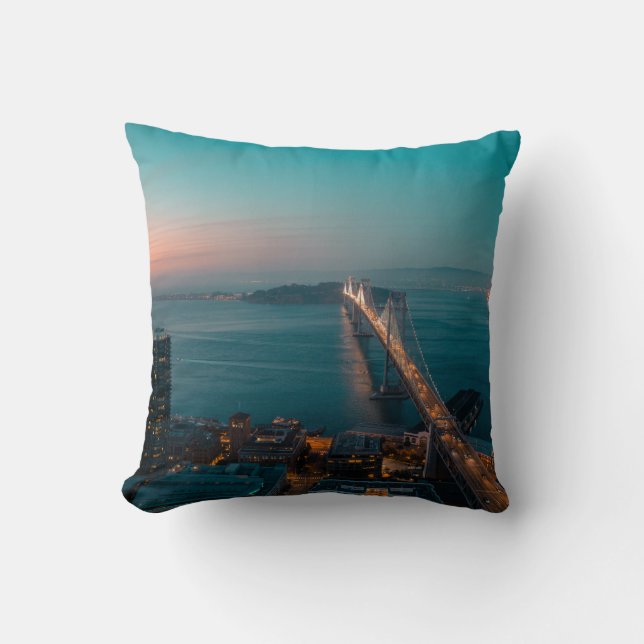 OAKLAND BRIDGE CUSHION (Front)