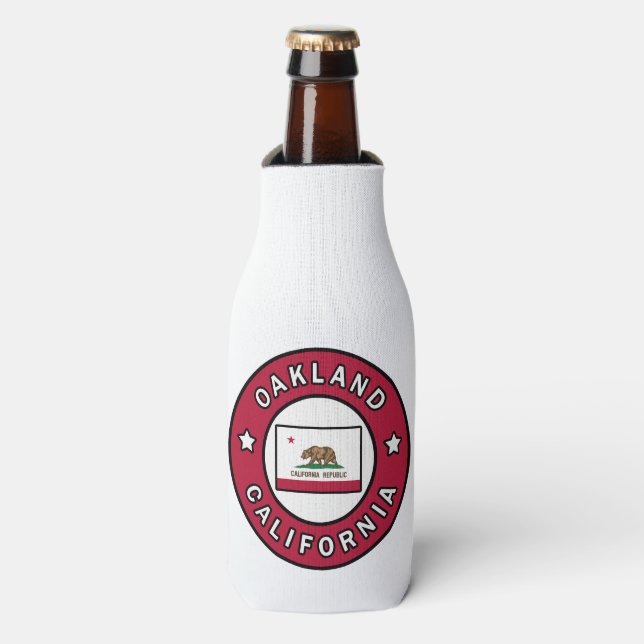 Oakland California Bottle Cooler (Bottle Front)