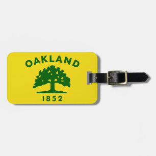 Oakland, California Flag Luggage Tag
