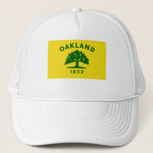 Oakland, California Flag Trucker Hat