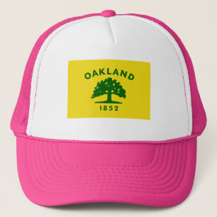 Oakland, California Flag Trucker Hat