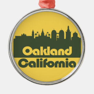 Oakland,California Metal Tree Decoration