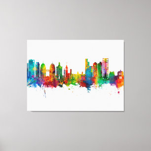 Oakland California Skyline Canvas Print
