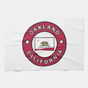 Oakland California Tea Towel