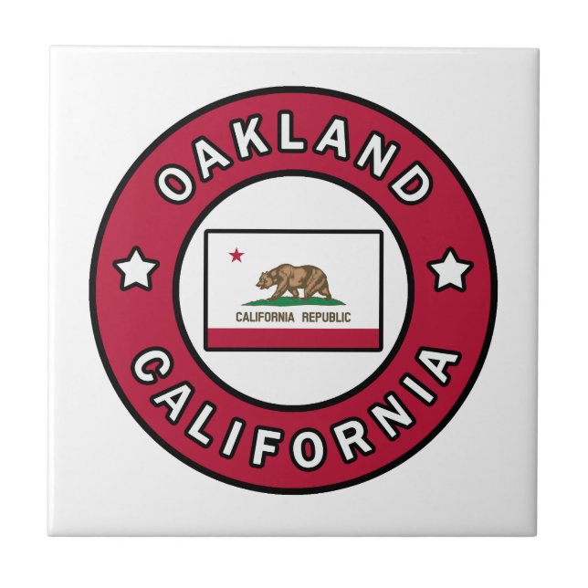 Oakland California Tile (Front)