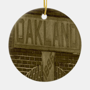Oakland Cemetery, Atlanta, Christmas, Ceramic Tree Decoration