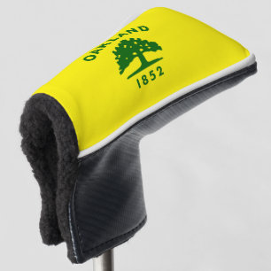 Oakland city flag golf head cover