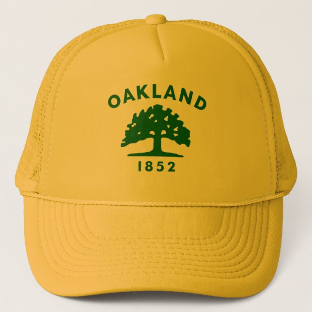 Oakland, Clalifornia 1852 Trucker Hat (Front)