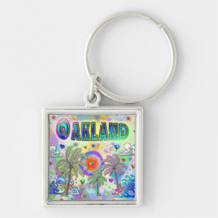 Oakland Deep Dream Keychain