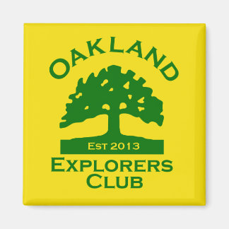 Oakland Explorers Club Magnet