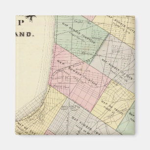 Oakland index map magnet