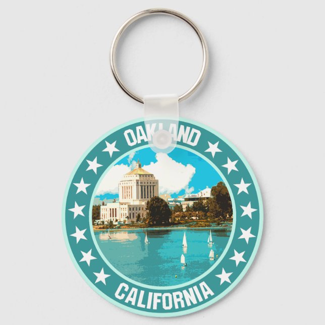 Oakland                                            key ring (Front)