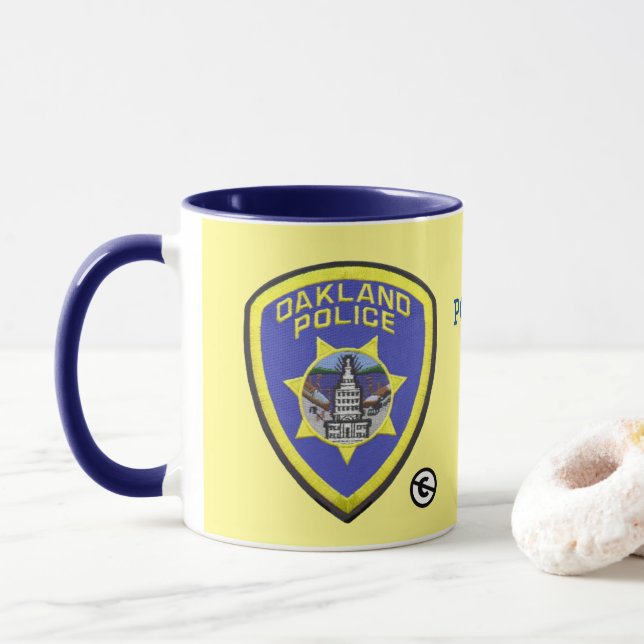 Oakland Police Custom Mug (With Donut)