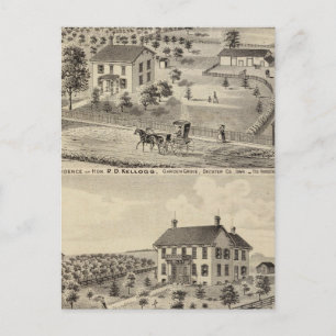 Oakland residence postcard